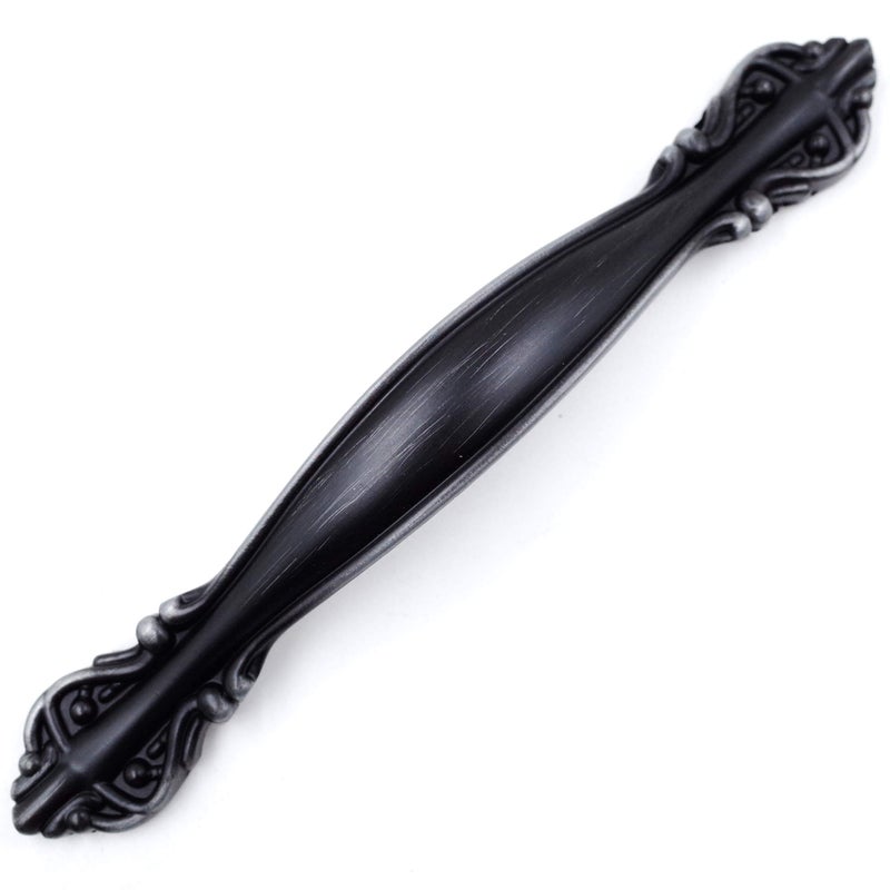 Jetland Cabinet Hardware Handle Pull - 10-Pack, Black with Grey Line, 2-1/2" (64mm) Hole Centers, PW8803BGL64 - Image 3